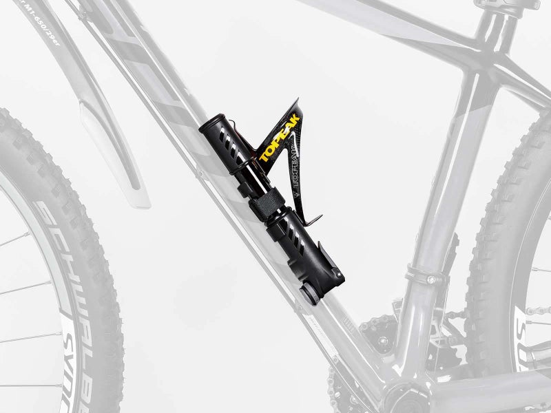 TOPEAK مضخة توبيك الجبلية الصغيرة دا سوداء، مع مقياس، 8.8 x 1.8 x 1.3 - Image 3